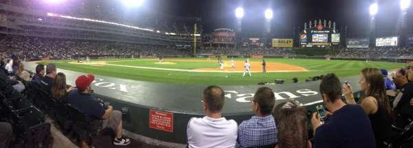 Rate Field, section: 123, row: 3, seat: 10