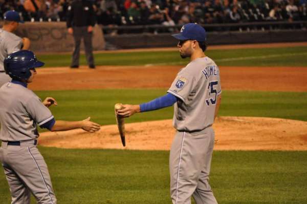 Rate Field, section: 123, row: 3, seat: 10