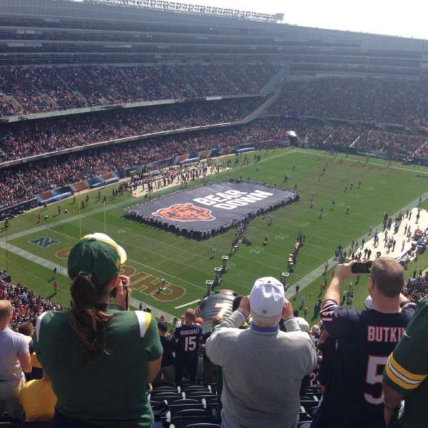 Soldier Field, section: 446, row: 25, seat: 7