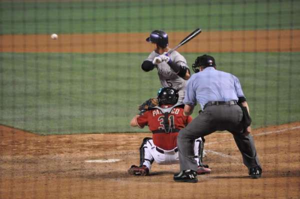 Chase Field, section: K, row: G, seat: 7