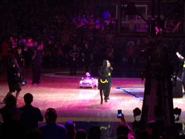 Crypto.com Arena, section: 107, row: 5, seat: 1