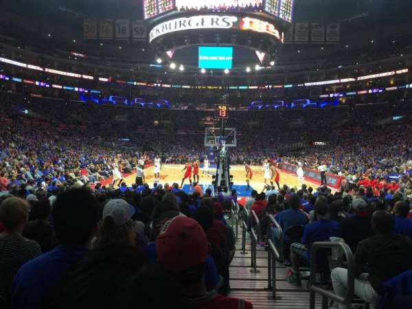 Crypto.com Arena, section: 107, row: 5, seat: 1