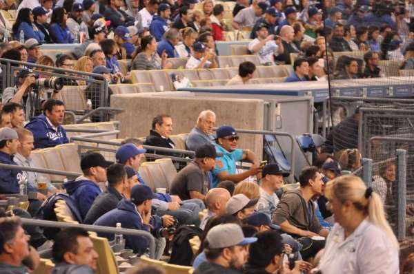 Dodger Stadium, section: 4FD, row: D, seat: 9