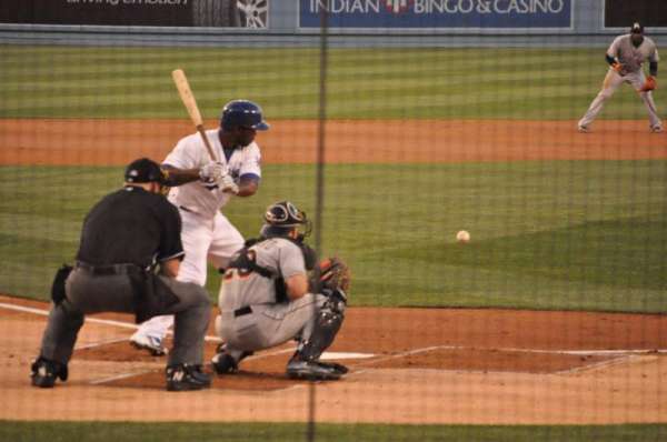 Dodger Stadium, section: 4FD, row: D, seat: 9