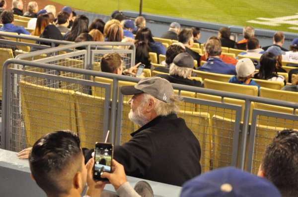 Dodger Stadium, section: 4FD, row: D, seat: 9