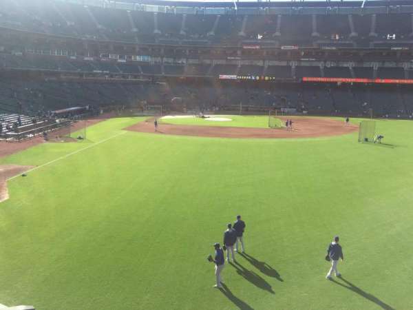 Oracle Park, section: 148, row: 1, seat: 21