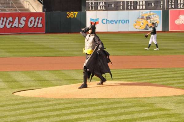 Oakland Coliseum, section: 114, row: 7, seat: 14