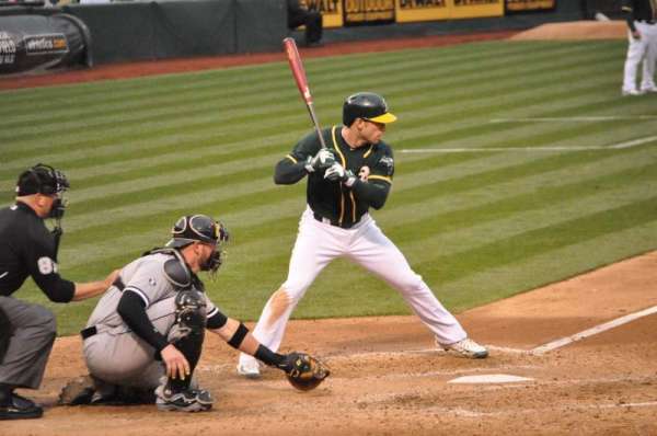 Oakland Coliseum, section: 114, row: 7, seat: 14