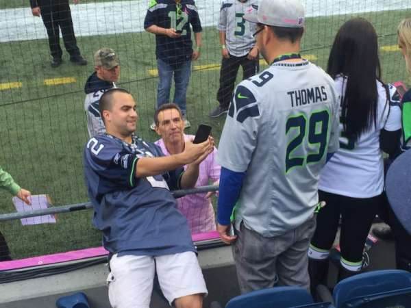 Lumen Field, section: 122, row: E, seat: 8