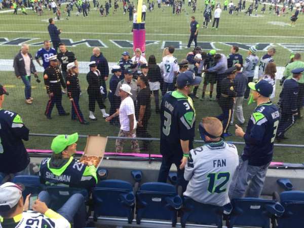 Lumen Field, section: 122, row: E, seat: 8