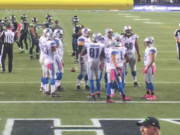 Lumen Field, section: 122, row: E, seat: 8