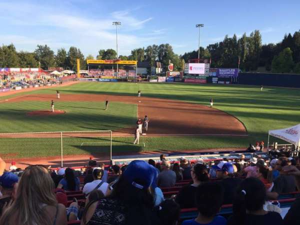 Nat Bailey Stadium, section: 1, row: 12, seat: 12