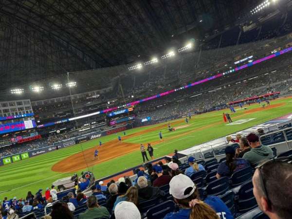 Rogers Centre, section: 131, row: 12, seat: 8
