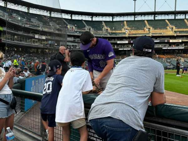 Comerica Park, section: 114, row: 2, seat: 1