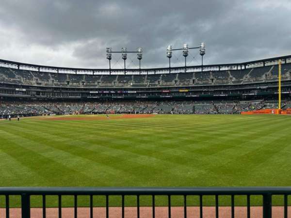 Comerica Park, section: 104, row: B, seat: 6