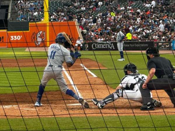 Comerica Park, section: 131, row: 2, seat: 10