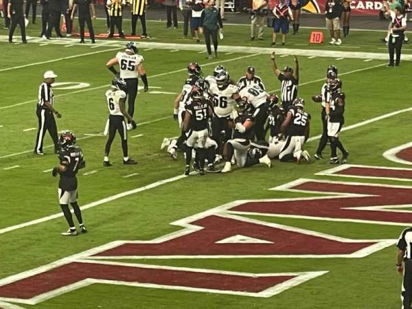 State Farm Stadium, section: 103, row: 27, seat: 5