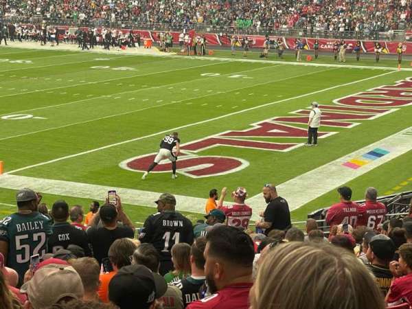State Farm Stadium, section: 103, row: 27, seat: 5