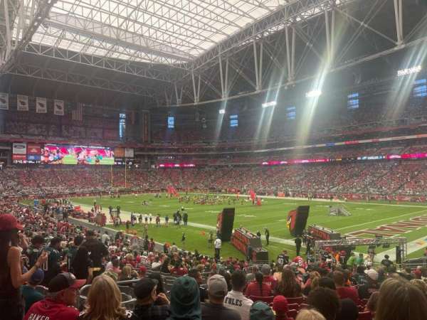 State Farm Stadium, section: 103, row: 27, seat: 5