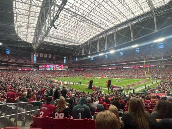 State Farm Stadium, section: 103, row: 27, seat: 5
