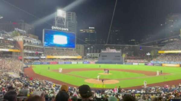 Petco Park, section: Premier Club G, row: 6, seat: 5
