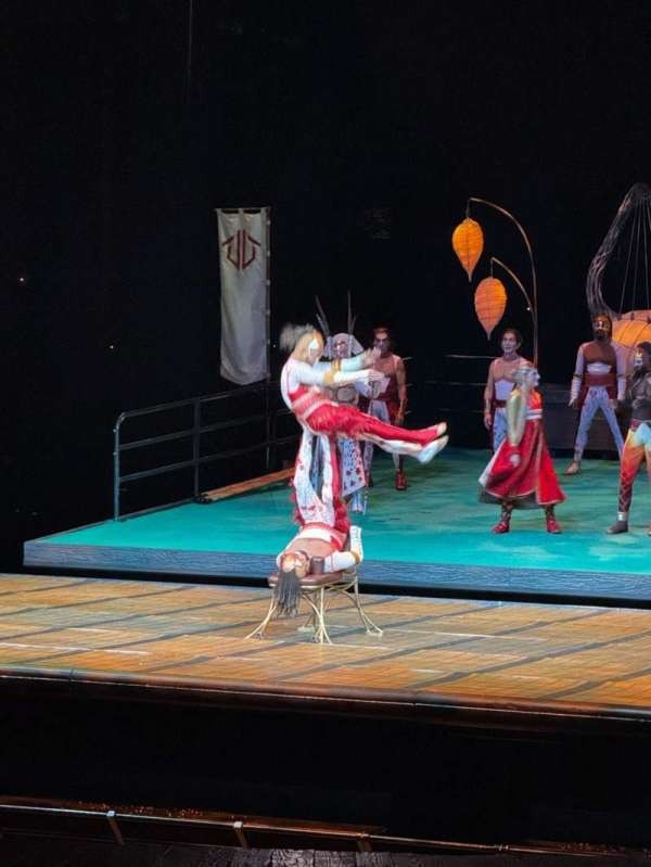 KÀ Theatre, section: 103, row: R, seat: 1