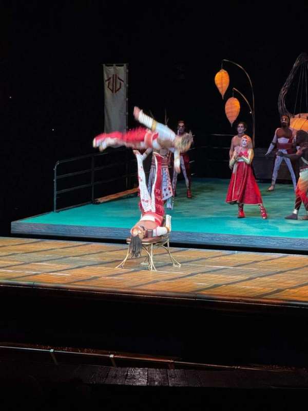 KÀ Theatre, section: 103, row: R, seat: 1