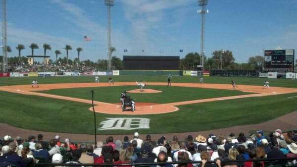 Joker Marchant Stadium, section: 206, row: D, seat: 13