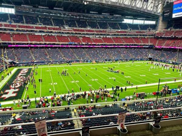 NRG Stadium, section: 313, row: H, seat: 4
