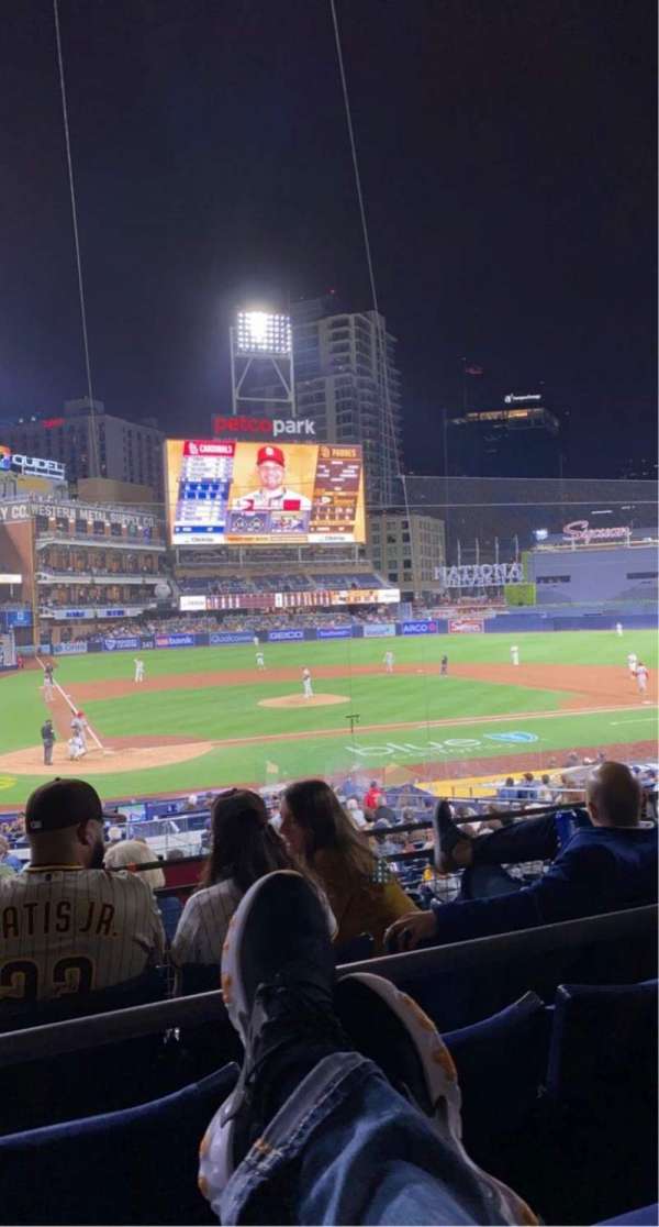 Petco Park, section: Premier Club K, row: 8, seat: 1
