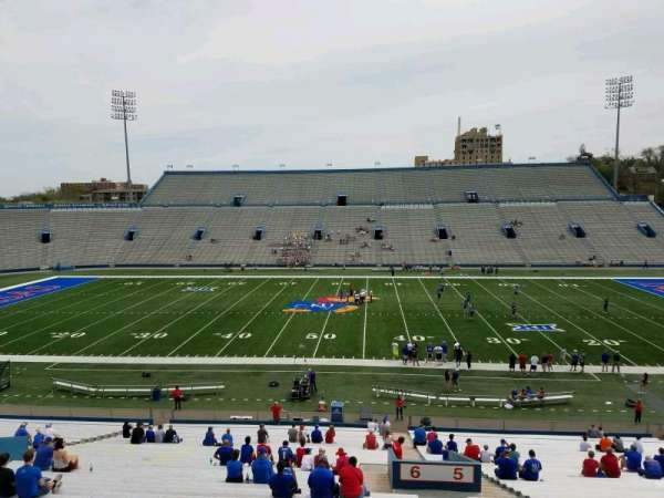 David Booth Kansas Memorial Stadium, section: 6, row: 42, seat: 3