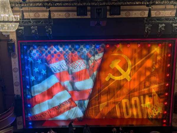 Imperial Theatre, section: Rear Mezzanine C, row: B, seat: 305