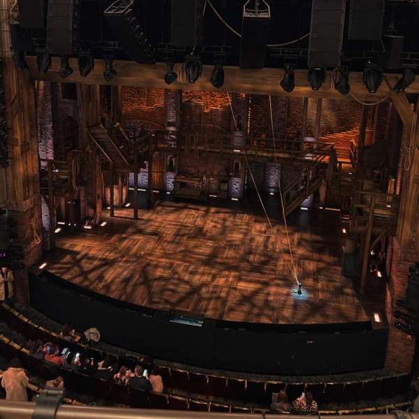 Victoria Palace Theatre, section: Grand Circle, row: A, seat: 14
