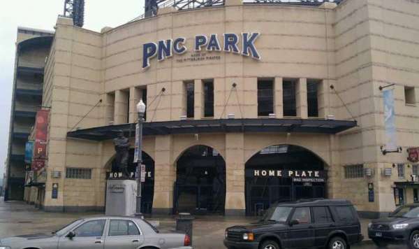 PNC Park, section: Home Plate Gate