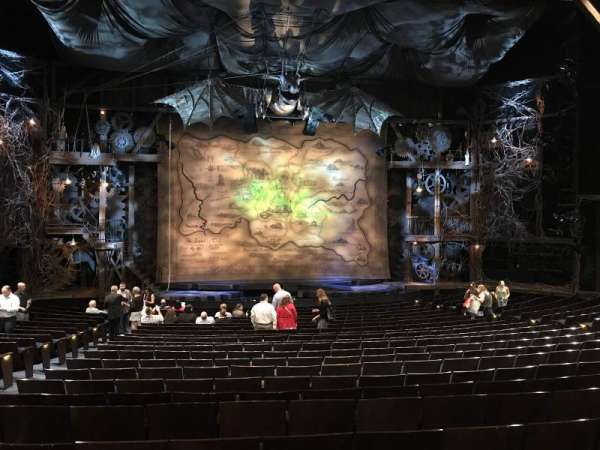 Gershwin Theatre, section: Orchestra C, row: T, seat: 103-104