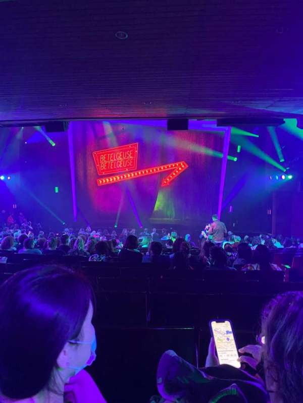 Marquis Theatre, section: Orchestra C, row: V, seat: 124