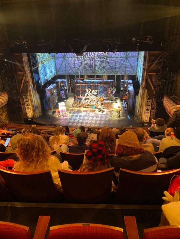Stephen Sondheim Theatre, section: Mezzanine C, row: JJ, seat: 102