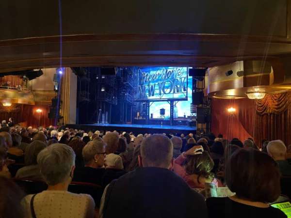 St. James Theatre, section: Orchestra R, row: R, seat: 28