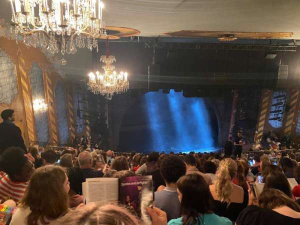 Lunt-Fontanne Theatre, section: Rear Mezzanine LC, row: M, seat: 121