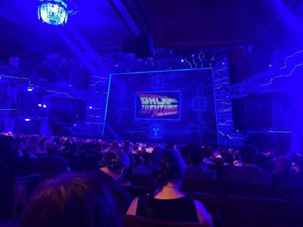 Winter Garden Theatre, section: Orchestra R, row: U, seat: 6