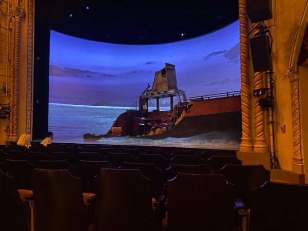 John Golden Theatre, section: Orchestra R, row: G, seat: 4
