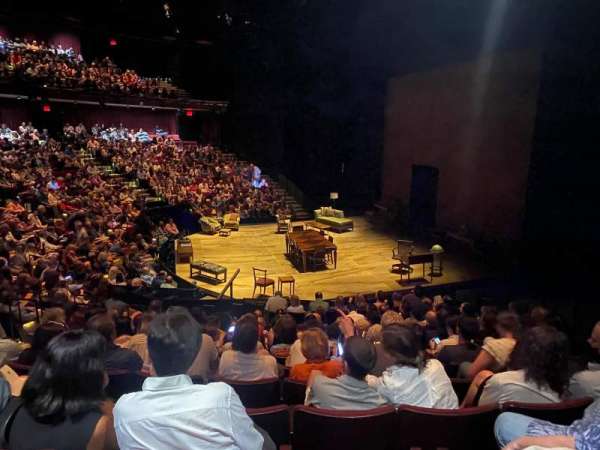 Vivian Beaumont Theater, section: Orchestra R, row: P, seat: 512