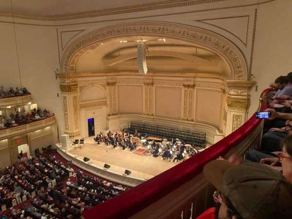 Carnegie Hall, section: Dress Circle FR, row: BB, seat: 66