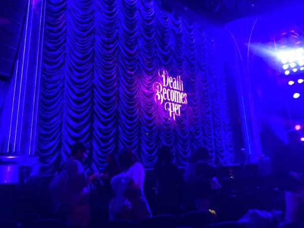 Lunt-Fontanne Theatre, section: Orchestra L, row: H, seat: 13