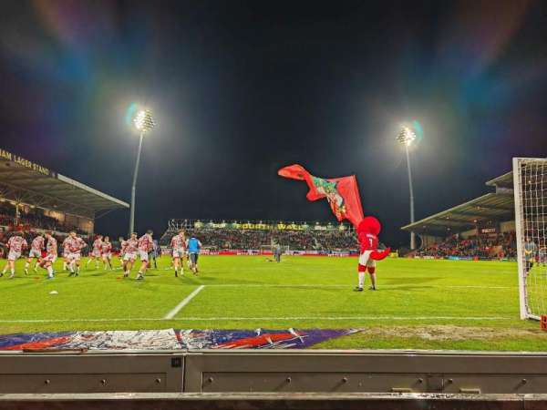 Racecourse Ground, section: L4 STōK Cold Brew Coffee, row: A, seat: 81