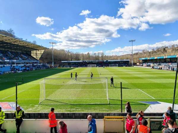 Adams Park, section: Whiff away block D, row: H, seat: 73