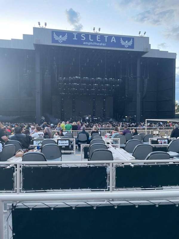 Isleta Amphitheater, section: 7, row: E, seat: 13