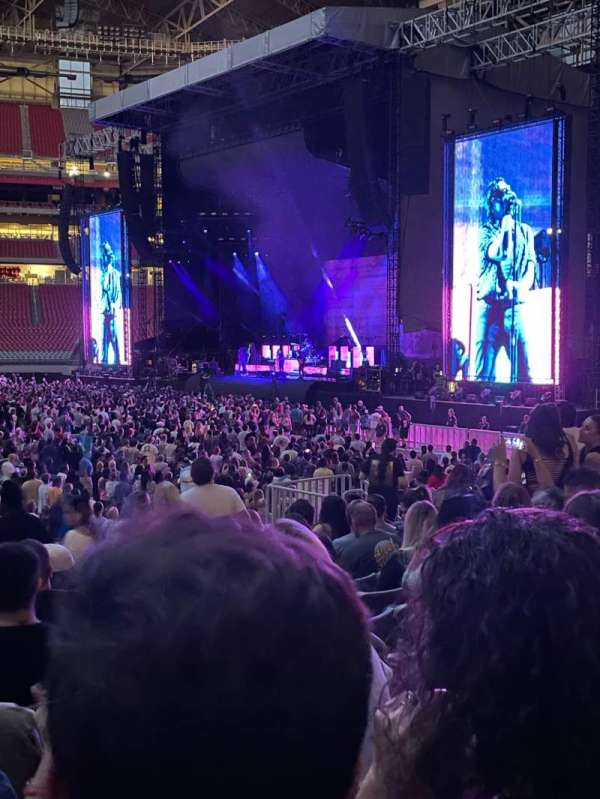 State Farm Stadium, section: 107, row: 10, seat: 15