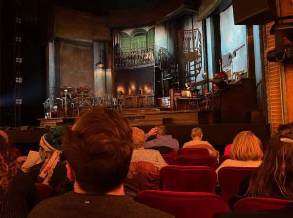 Walter Kerr Theatre, section: Orchestra R, row: G, seat: 10