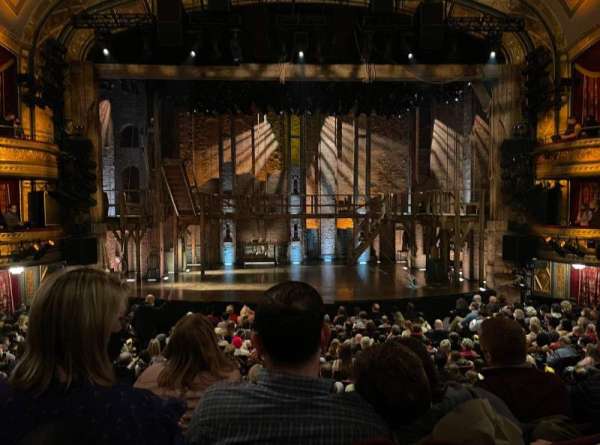 Richard Rodgers Theatre, section: Orchestra C, row: Q, seat: 108